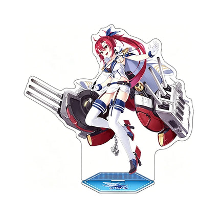Azur Lane Acrylic Stand Keychain 2026 New Battle Ship Style Enterprise Belfast Takao Sovetsky Soyuz Character Merch