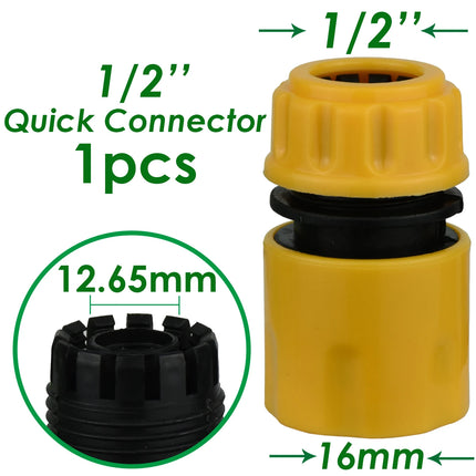 KESLA 1 3/4 1/2 inch Garden Water Hose Quick Connector Pipe Extension Coupler Fitting 25 20 16mm Repair Joint Irrigation System
