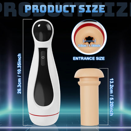 Automatic Male Mastubator Vibration Blowjob Machine for Men Masturbation Cup Sex Toys Adult Goods for Men Masturbate Supplies