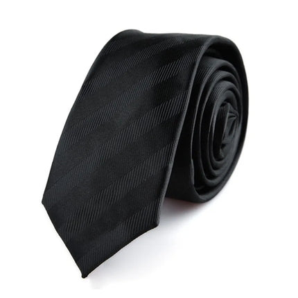 5cm Narrow Tie Fashionable Trend Tie Striped Polka Dot Flower Pattern Tie Student Personalized Accessory Casual Daily Matching