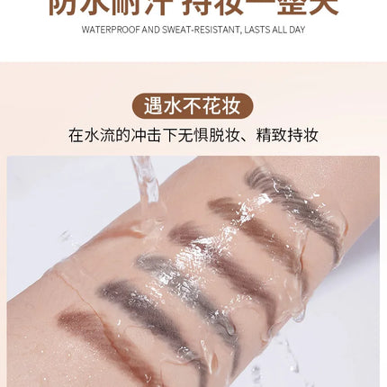 3PCS high-quality 2mm ultra-fine wire eyebrow pencil with precision carving, quick drawing, smooth and waterproof makeup pen