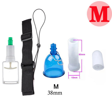 Penis Pump Enlargement Extender Vacuum Cup Hanger Trainer Dick Enlarger Erection Enhancer Bigger Growth Adult Sex Toys for Men