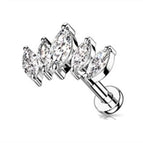 Style2 Silver / 1.2x8mm