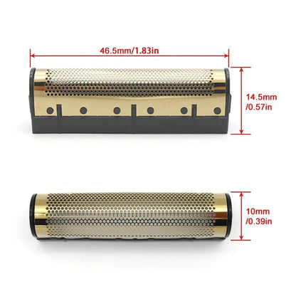 For Kemei KM-TX1 Electric Shaver Original High Quality Replacement Double Foiled Blade Net Cover Repair Accessories Wholesales