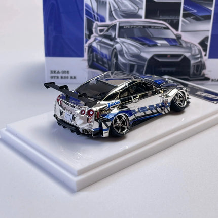 Demon King Auto 1/64 GTR R34 R35 Alloy Motor Vehicle Toy Die-casting Metal Model Collection