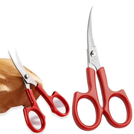 5.5" Bent Head Embroidery Scissors for Needlework Cutting Sewing Fabric Cross Stitch Tailor's Scissor Sewing Tool Cuts Craft DIY