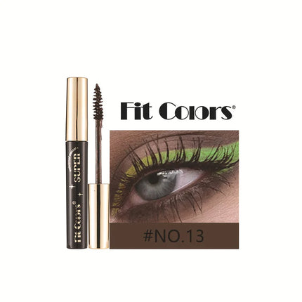 5D Silk Fiber Mascara Lash Color Mascara Waterproof 14 Colors 3D Mascara Eyelash Extension Thick Lengthening Eye Lashes Cosmetic