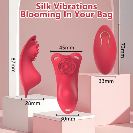 Wearable Vibrator Remote Control with 10 Modes and Panty Strap Clitoris Stimulator Adult Sex Toys & Games for Women Couples Play