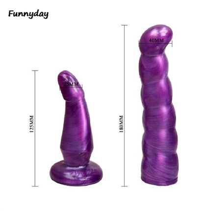 Double Dildo Strapon Realistic Ultra Elastic Harness Women's dildo Lesbian Strap-on Dildo Adult Sex Toys For Couples Women Gay