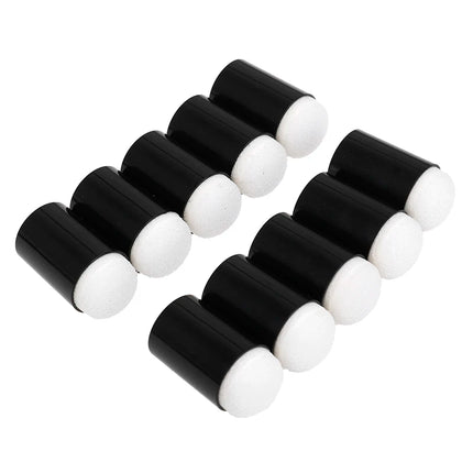 ●10Pcs Makeup Finger Sponge Daubers For Paint Ink Pad Stamping Chalk Reborn Art Tools