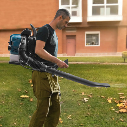 Gasoline Leaf Blower, 4 Stroke Backpack Blower Gas Powered Garden Leaf Blower Handheld Yard Cleaning Machine, for Outdoor Debris