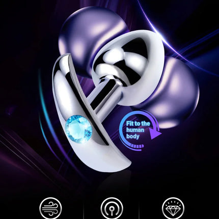 Runyu Metal Anchor Base Anal Plug Adule Toy Stainless Steel Butt Plug Sexy Adult Penetration Anal Toy Fetish But Pluk Sex Toys