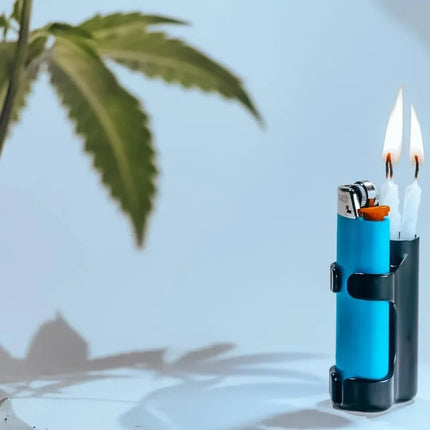 Smell Proof Crush Proof Portable Cigarette Case Lighter Holder