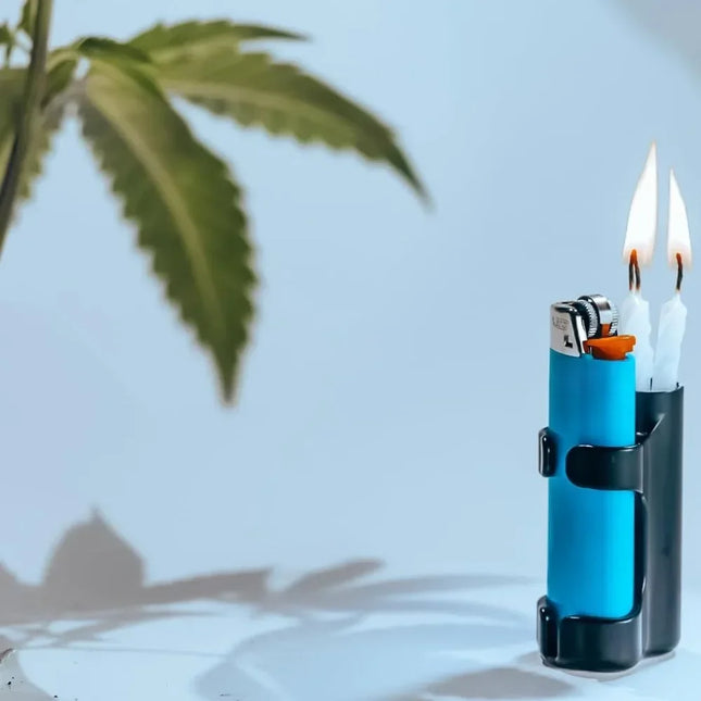Smell Proof Crush Proof Portable Cigarette Case Lighter Holder