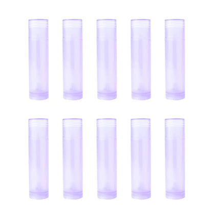 100/200pcs 5g Lipstick Tube Lip Balm Containers Empty Cosmetic Containers Lip Gloss Tubes With Caps Container for Travel Makeup