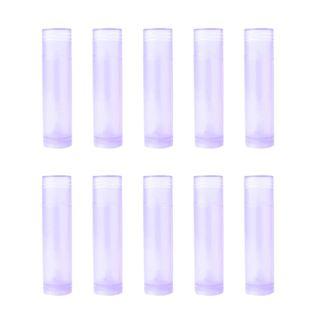 100/200pcs 5g Lipstick Tube Lip Balm Containers Empty Cosmetic Containers Lip Gloss Tubes With Caps Container for Travel Makeup