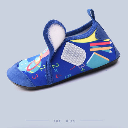 2024 New Children Beach Shoes Water Socks Boys And Girls Home Shoes Baby Indoor Socks Cartoon Unicorn Kids Slippers