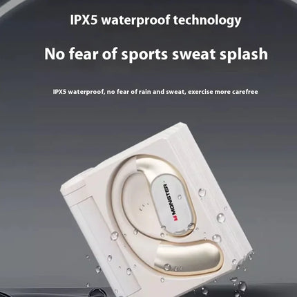 MONSTER AC530 Open Bi-folding Earphones IPX5 Waterproof Bone Bluetooth 6.0 Conduction for Sports and Running Enthusiasts