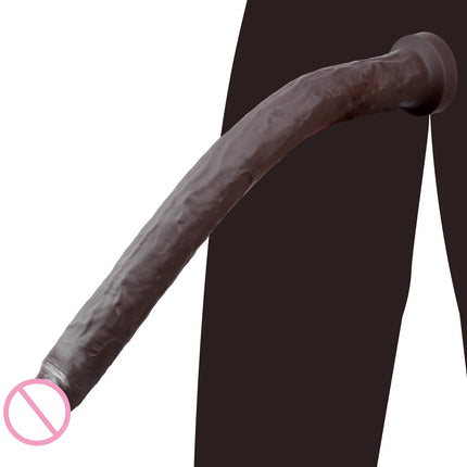 Realistic Long Dildo Penis Anal Vaginal Stimulator Liquid Silicone Dildos Sex Toys for Women Lesbian Couples Men Gay Adult Anal