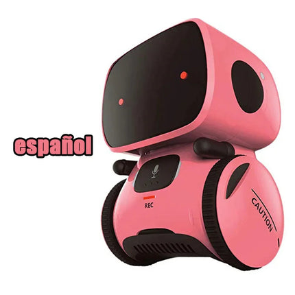 5 Style Colors Smart AT Robot Voice Control Interactive Robot Cute Toy Dance Voice Command Touch Control Toys Kids Birthday Gift
