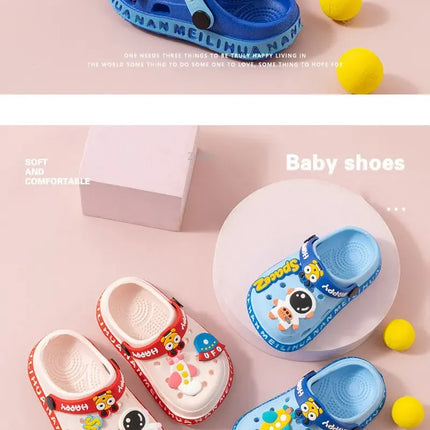 New Children Kids Baby Boys Girls Mules Clogs Summer Soft Sole Garden Beach Slippers Sandals Cave Hole Baby Shoes for Boys Girls