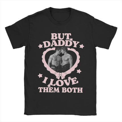 Heated Rivalry Ilya Rozanov But Daddy I Love Him T Shirt Men's Pure Cotton Vintage T-Shirts Crew Neck Tees Short Sleeve Clothing