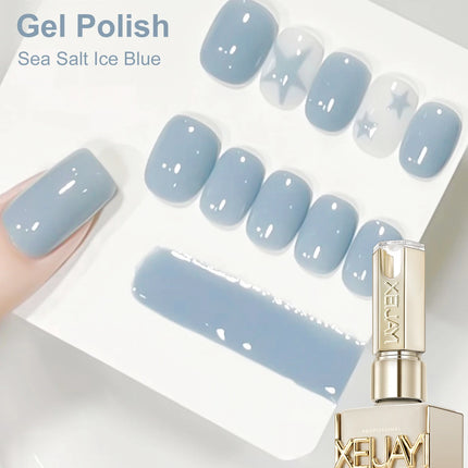 1Pc 15ML Milky White Pure Nail Polish Gel Nail Add Semi-Permanent Soak Off UV LED Construction Gel Varnish