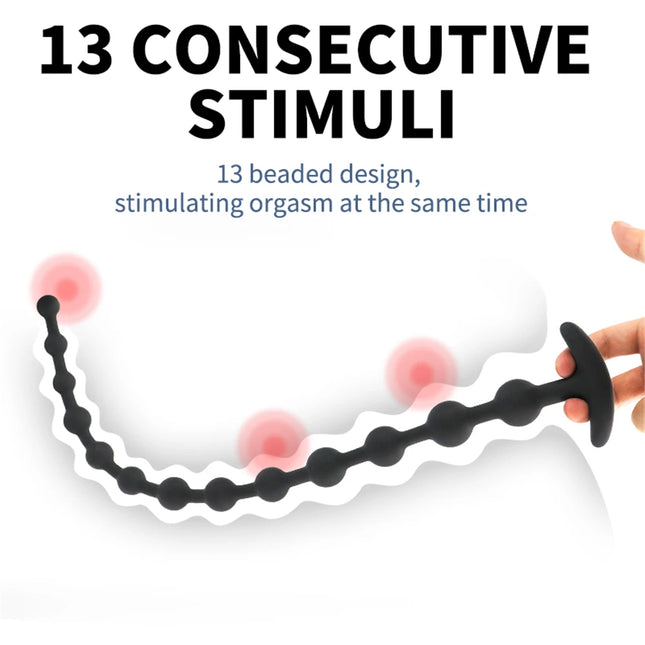 Soft Silicone Anal Plug Dildo Prostate Massage Long Butt Plug Vaginal Expansion Anus Dilator Masturbator Sex Toys For Women Men