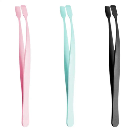 Precise Professional Makeup Tool Lash Applicator Tool Eyelash Cluster Non Slip  Applicator Tweezers for Travel Salon Separating