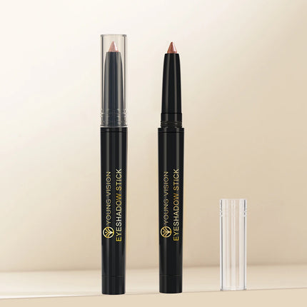 YOUNG VISION 12 Color Eyeshadow Stick Waterproof  Pearl Shimmer cream formula easy to color fine and smooth Woman makeup