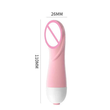 2025 Pink Mini Bullet Vibrator - Battery Charging Personal Massager for Women, Nipple/G-Spot/Clitoris Stimulator Adult Sex Toy