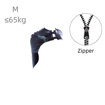 Sexy Adult Roleplay One Glove Corset with Various Half Face Bondage Harness Mask Hood for Fetish Party Games Exotic Costumes