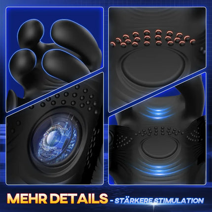 Adult Male Sex Toy Penis Stimulator Massager 9 Vibration Rotation Suction Modes USB Rechargeable Masturbation Cup Adult Supplies
