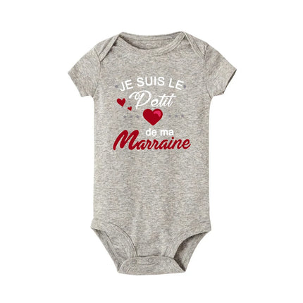I Have The Best Godmother In The World Newborn Baby Bodysuits Funny Summer Short Sleeve Infant Rompers Body Boys Girls Jumpsuits