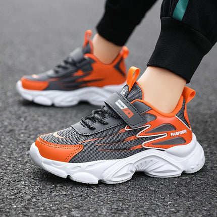 Children's Sports Shoes 2025 Summer Classic Outdoor Mesh Breathable Anti Slip Lightweight Running Shoes for Boys and Girls