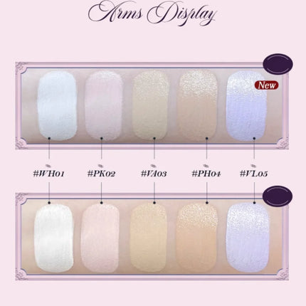 Flower Knows Midsummer Concealer Lightweight Cream With Hyaluronic Acid,Liquid Highlighter For Dark Circles & Redness 0.21 fl.oz