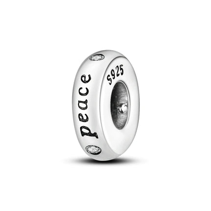 925 Silver Clasp Clip Spacer Stopper Beads Charms & Safety Chain  Clasp Charm Bead Fit Original Bracelet DIY Jewelry