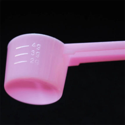 1Pc 5g Measuring Spoon for Liquid Sugar Coffee Protein Milk Powder Plastic Flat Bottom Scoop Home Kitchen Gadgets