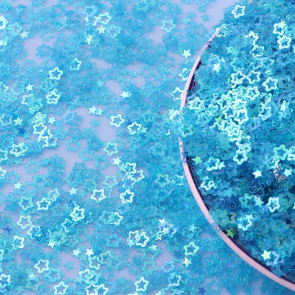 4mm 20g Stars Flower Glittering Sequins Paillettes Sprinkles For Slime Additives DIY Slime Accessories Filler Wedding Nail Art