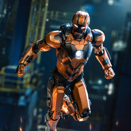 ZD Toys Iron Man MK34 MK32 MK31 MK50 MK19 MK18 MK28 Action Figures Tony Stark Mecha Model Movable Anime Avengers Collection Toys