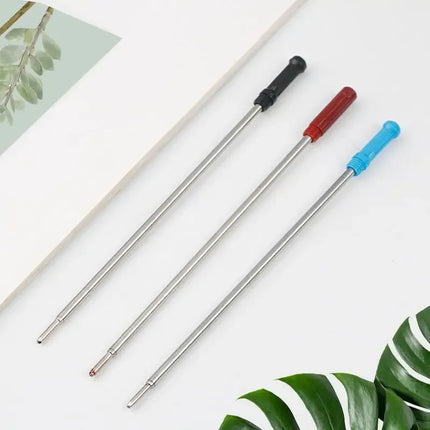 50/5 Pcs/lot L:4.5 in Ballpoint Pen Refills for Cross Pens Medium Point Blue Black Ink School Office Supplies Stationery