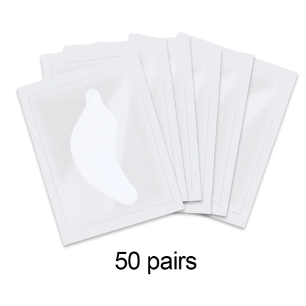 50 Pairs Eyelash Extension Patch Hydrogel Patches Gel Pad Makeup Lash Lift Tools Under Eye Patch Pads for Eyelash Extension