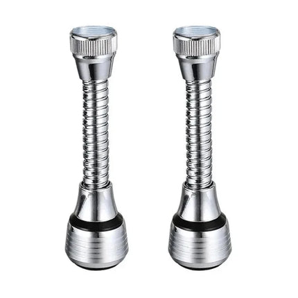360 ° rotating kitchen long faucet pressure splash proof extended filtering foam kitchen universal faucet dual mode spray