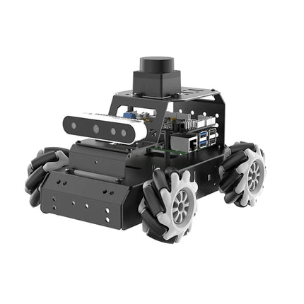 ROS Mecanum Wheel RC Car with Depth Camera Radar HUMBLE SLAM and Autonomous Driving For Raspberry Pi 5 Programmable Robotic Car