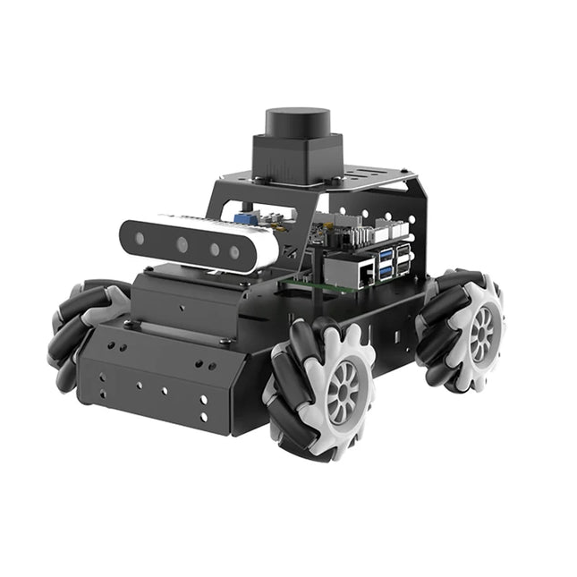 ROS Mecanum Wheel RC Car with Depth Camera Radar HUMBLE SLAM and Autonomous Driving For Raspberry Pi 5 Programmable Robotic Car
