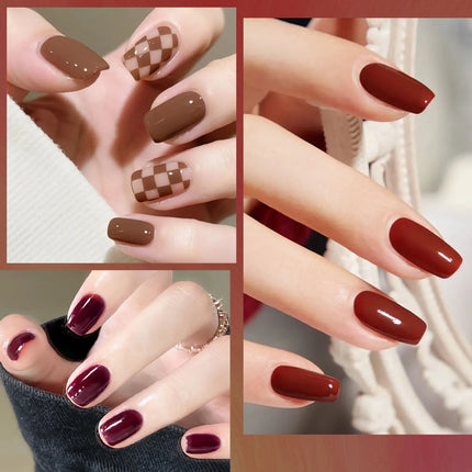 10pcs/set 15ml Water-Based Nail Polish Long Lasting Quick Drying No Need of Lamp to Cure Nail Supplies Vernis for Nails Manicure