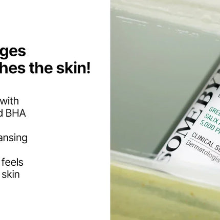 SOME BY MI Bye Bye Blackhead 30 Days Softens Skin, Improves Roughness Cleanser 120g