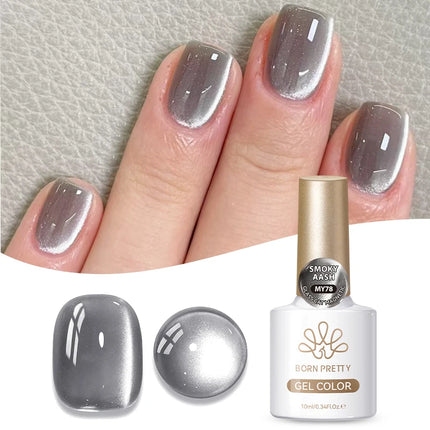 BORN PRETTY 10ml Brown Purple Black Red Cat Magnetic Gel Polish Manicure Soak Off UV Gel Nail Art Varnish Autunm Winter Nails