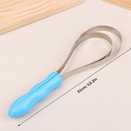 Double Sided Hair Brush Pet Hair Comb Non-Slip Handle Equestrian Brush Scraper Pet Hair Removal Cleaner For Dogs Cats Horses