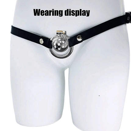 Anti Off Male Chastity Cage Device Adjustable Three Way Elastic Band Auxiliary Belt Sexy Underwear Sex Toy For Men